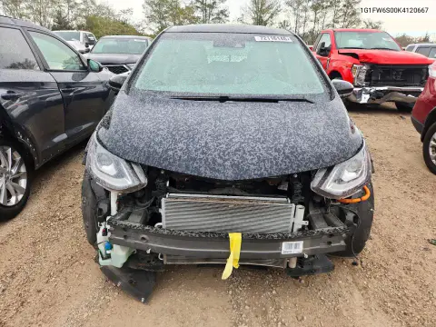 2019 Chevrolet Bolt Ev Lt VIN 1G1FW6S00K4120667 фото 5