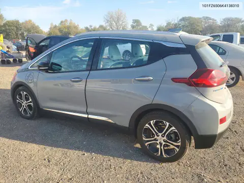 1G1FZ6S06K4138310 — 2019 Chevrolet Bolt, фото 2 с аукциона Copart, Боковая часть