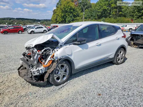 1G1FY6S05L4116240 — 2020 Chevrolet Bolt, Передняя часть, фото до ремонта