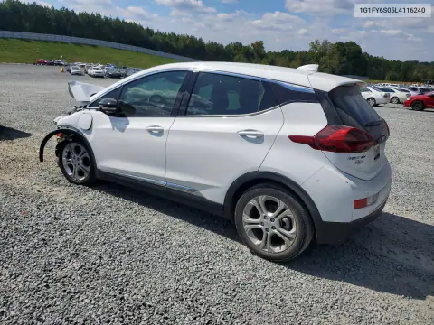 2020 Chevrolet Bolt Ev Lt VIN 1G1FY6S05L4116240 фото 2
