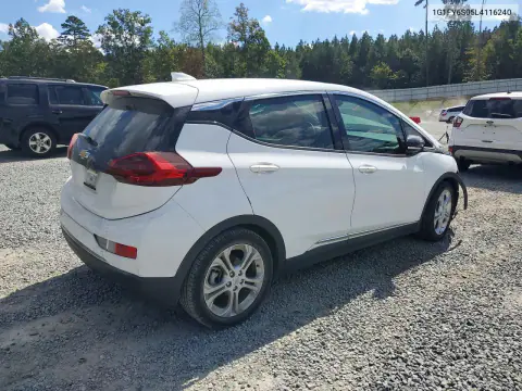 2020 Chevrolet Bolt Ev Lt VIN 1G1FY6S05L4116240 фото 3