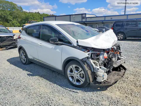 2020 Chevrolet Bolt Ev Lt VIN 1G1FY6S05L4116240 фото 4