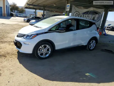1G1FY6S05L4134253 — 2020 Chevrolet Bolt, Задняя часть, фото до ремонта
