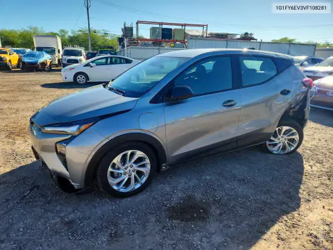 1G1FY6EV3VF108281 Chevrolet Bolt 2027 — повреждение Передняя часть, фото до ремонта