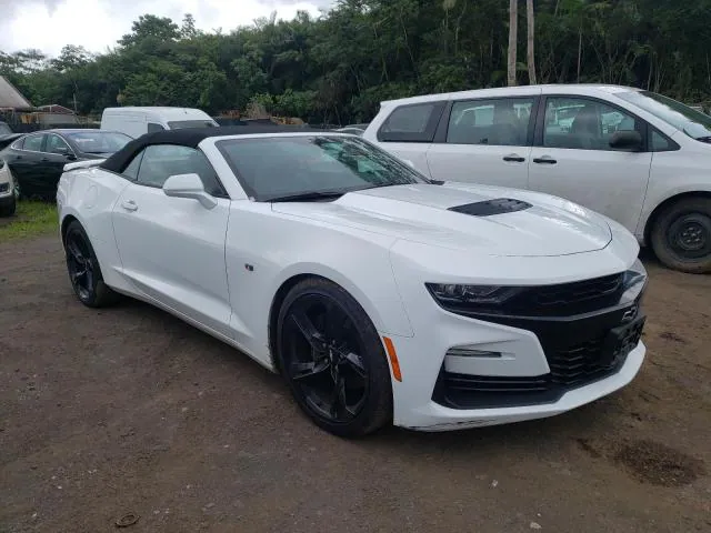 2019 CHEVROLET CAMARO SS VIN 1G1FH3D74K0112761 фото 1