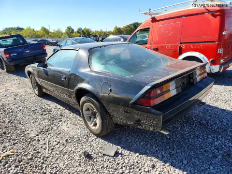 1984 Chevrolet Camaro VIN 1G1AP87G6EL182948 фото 2