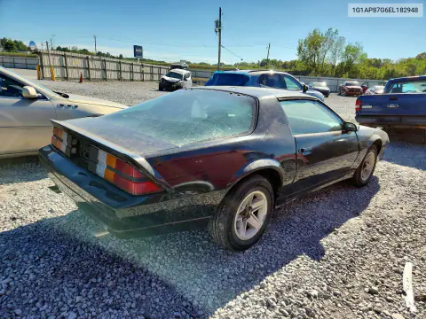 1984 Chevrolet Camaro VIN 1G1AP87G6EL182948 фото 3