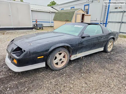 1G1AP87G6EL247684 — 1984 Chevrolet Camaro, Задняя часть, фото до ремонта