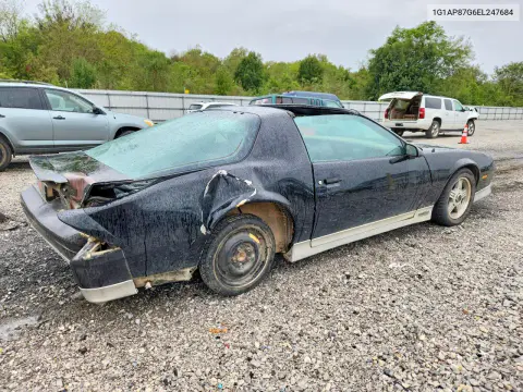 1984 Chevrolet Camaro VIN 1G1AP87G6EL247684 фото 3