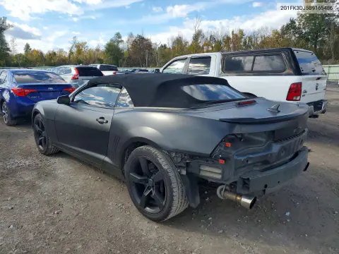 2011 Chevrolet Camaro 2Ss VIN 2G1FK3DJ5B9165486 фото 2