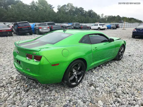 2011 Chevrolet Camaro Lt VIN 2G1FB1ED1B9160220 фото 3