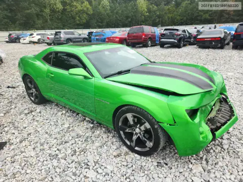 2011 Chevrolet Camaro Lt VIN 2G1FB1ED1B9160220 фото 4
