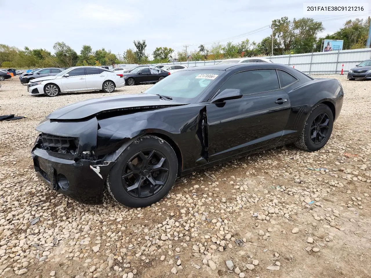 2012 Chevrolet Camaro Ls VIN 2G1FA1E38C9121216 фото 1