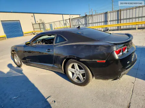 2012 Chevrolet Camaro Lt VIN 2G1FB1E35C9201540 фото 2