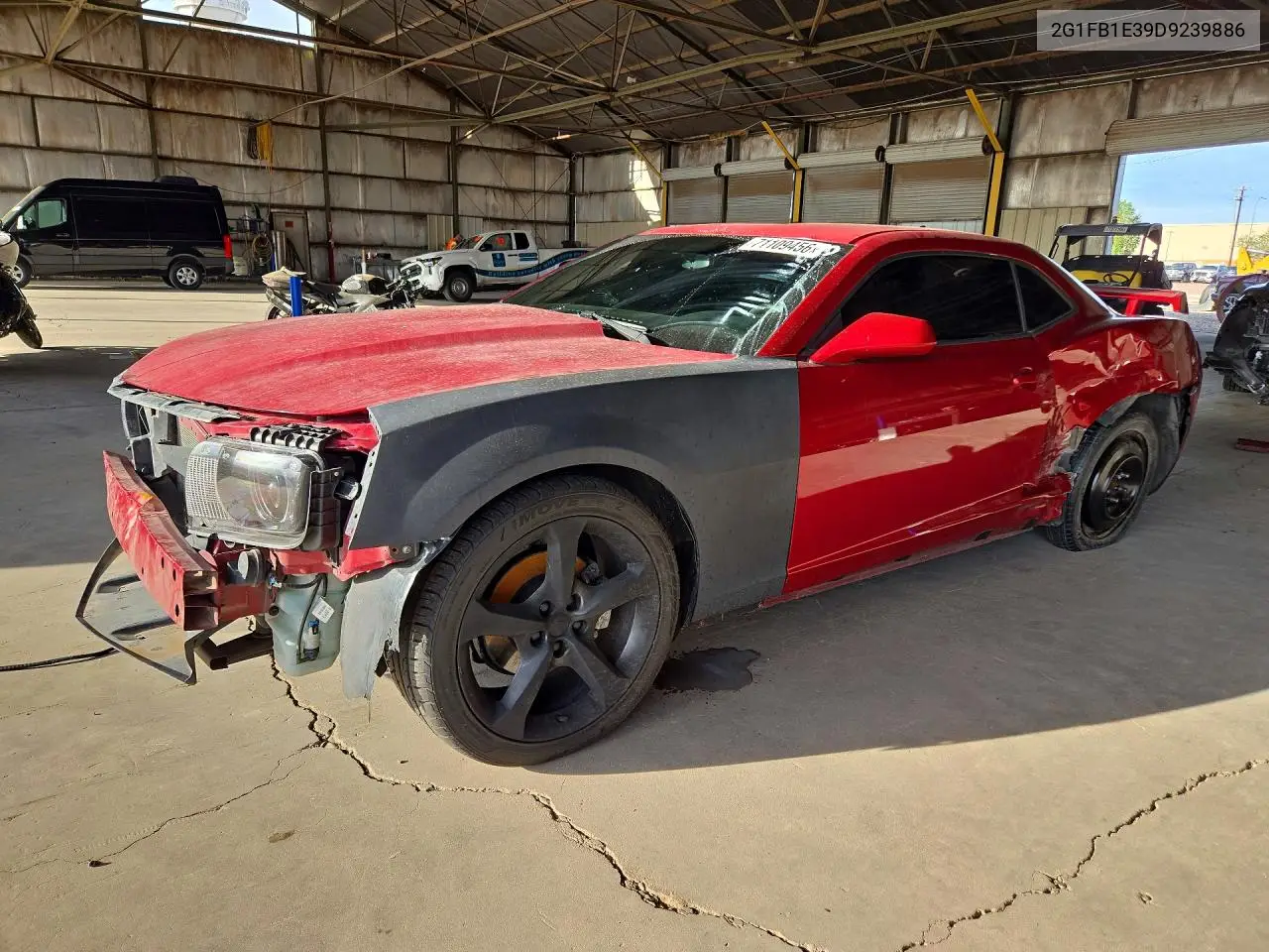 2013 Chevrolet Camaro Lt VIN 2G1FB1E39D9239886 фото 1