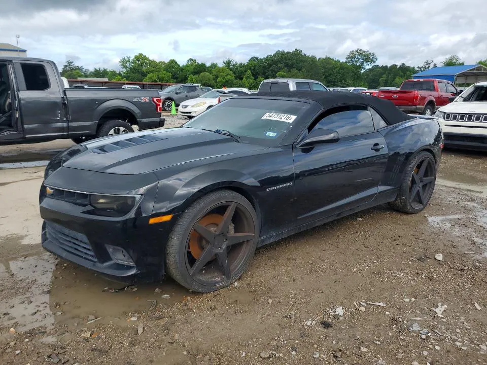 2014 CHEVROLET CAMARO VIN 2G1FK3DJ4E9260304 фото 1
