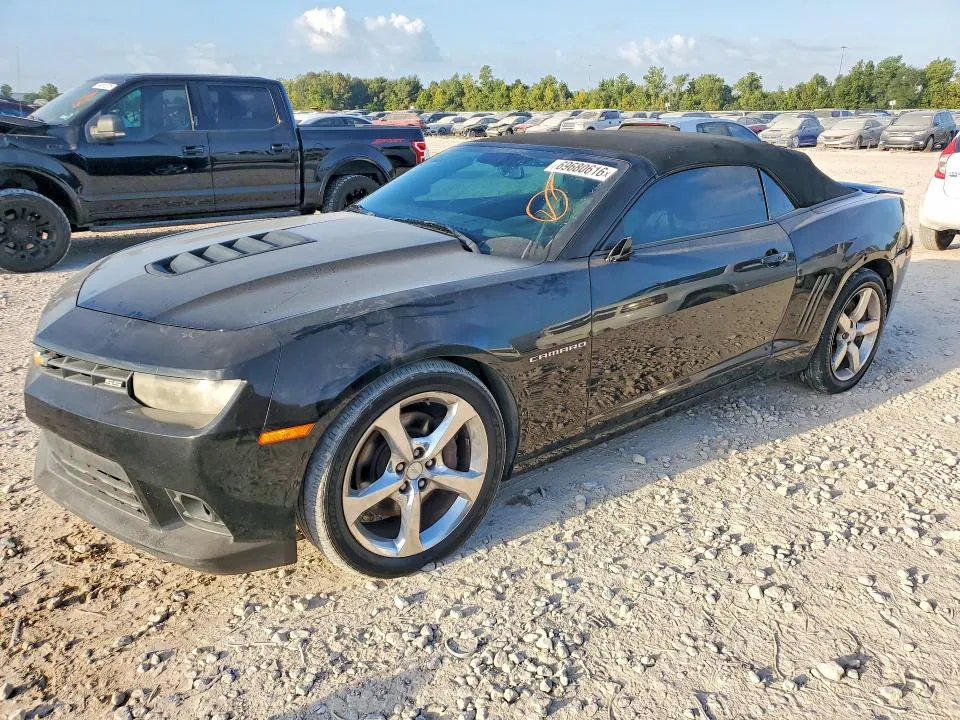 2014 CHEVROLET CAMARO VIN 2G1FK3DJ0E9228658 фото 1