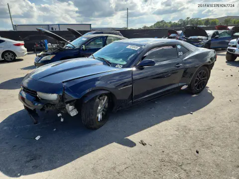 2G1FA1E37E9267724 — 2014 Chevrolet Camaro, Задняя часть, фото до ремонта