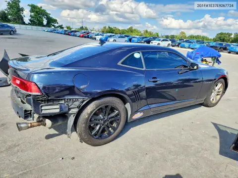 2014 Chevrolet Camaro Ls VIN 2G1FA1E37E9267724 фото 3