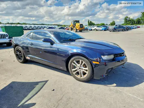 2014 Chevrolet Camaro Ls VIN 2G1FA1E37E9267724 фото 4