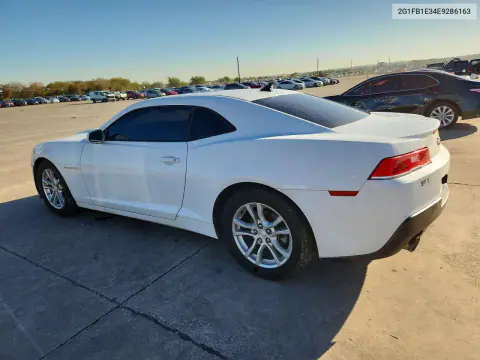 2014 Chevrolet Camaro Lt VIN 2G1FB1E34E9286163 фото 2