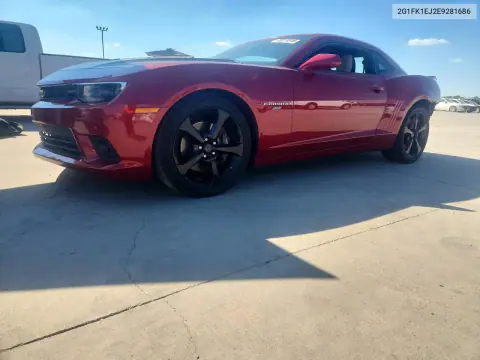2G1FK1EJ2E9281686 — 2014 Chevrolet Camaro, Задняя часть, фото до ремонта