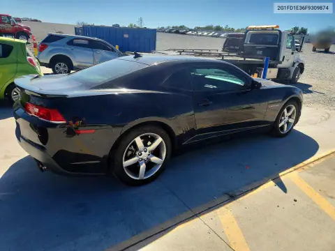 2015 Chevrolet Camaro VIN 2G1FD1E36F9309874 фото 3