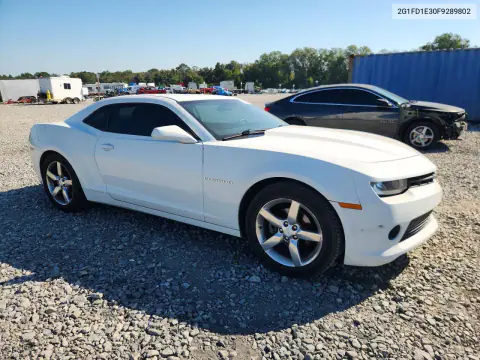 2015 Chevrolet Camaro Lt VIN 2G1FD1E30F9289802 фото 4