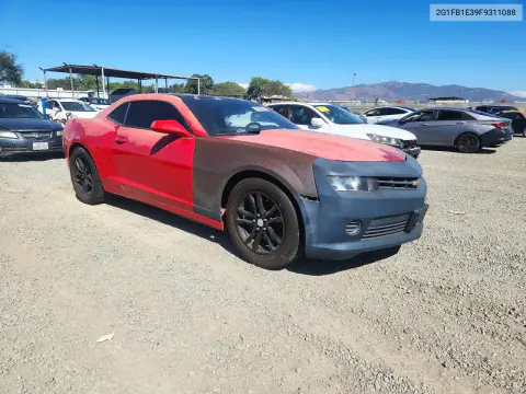 2015 Chevrolet Camaro Ls VIN 2G1FB1E39F9311088 фото 4