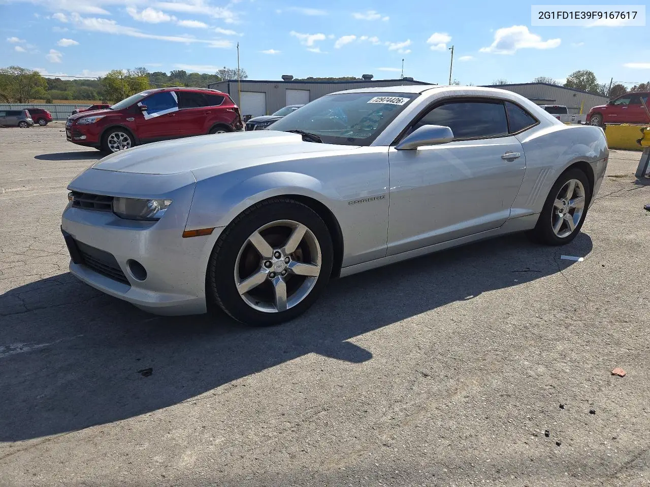 2G1FD1E39F9167617 Chevrolet Camaro 2015 — повреждение Мелкие вмятины и царапины, фото до ремонта