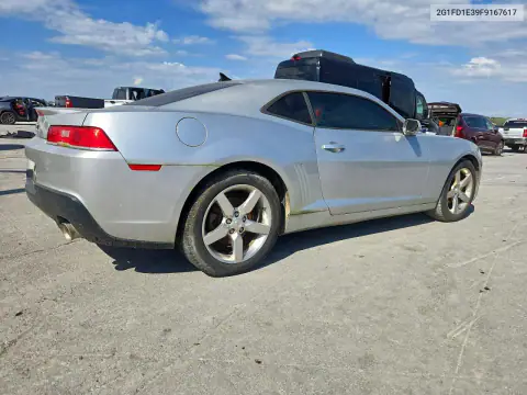 2G1FD1E39F9167617 — 2015 Chevrolet Camaro, фото 3 с аукциона Copart 19.10.2026, Мелкие вмятины и царапины
