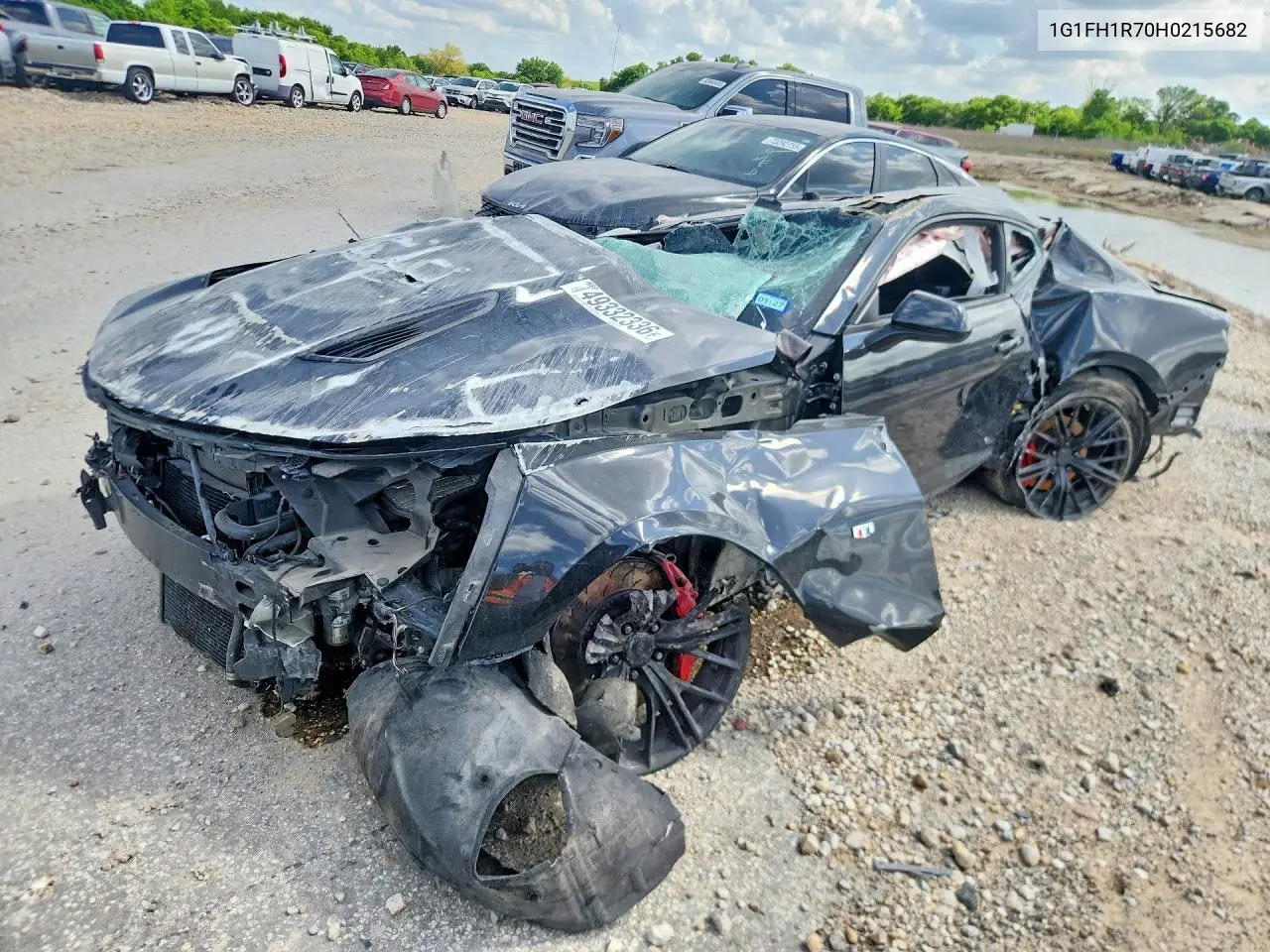 2017 Chevrolet Camaro Ss VIN 1G1FH1R70H0215682 фото 1