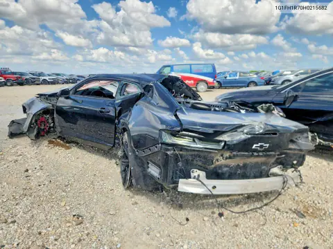 2017 Chevrolet Camaro Ss VIN 1G1FH1R70H0215682 фото 2