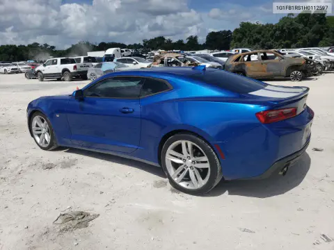 2017 Chevrolet Camaro Lt VIN 1G1FB1RS1H0112597 фото 2