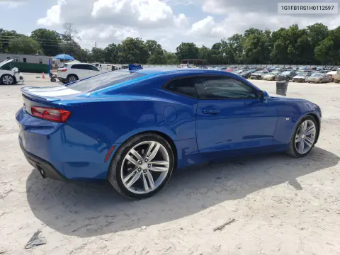 2017 Chevrolet Camaro Lt VIN 1G1FB1RS1H0112597 фото 3