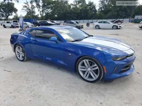 2017 Chevrolet Camaro Lt VIN 1G1FB1RS1H0112597 фото 4