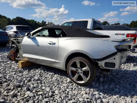 2017 Chevrolet Camaro Ss VIN 1G1FF3D74H0212194 фото 2
