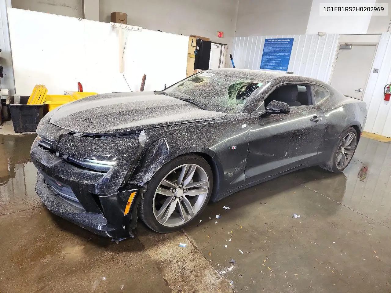 2017 Chevrolet Camaro Lt VIN 1G1FB1RS2H0202969 фото 1