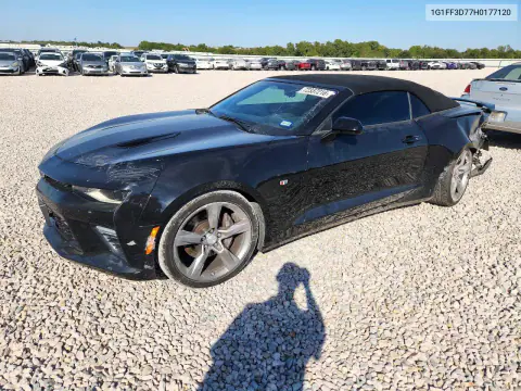 2017 Chevrolet Camaro Ss VIN 1G1FF3D77H0177120 фото 1