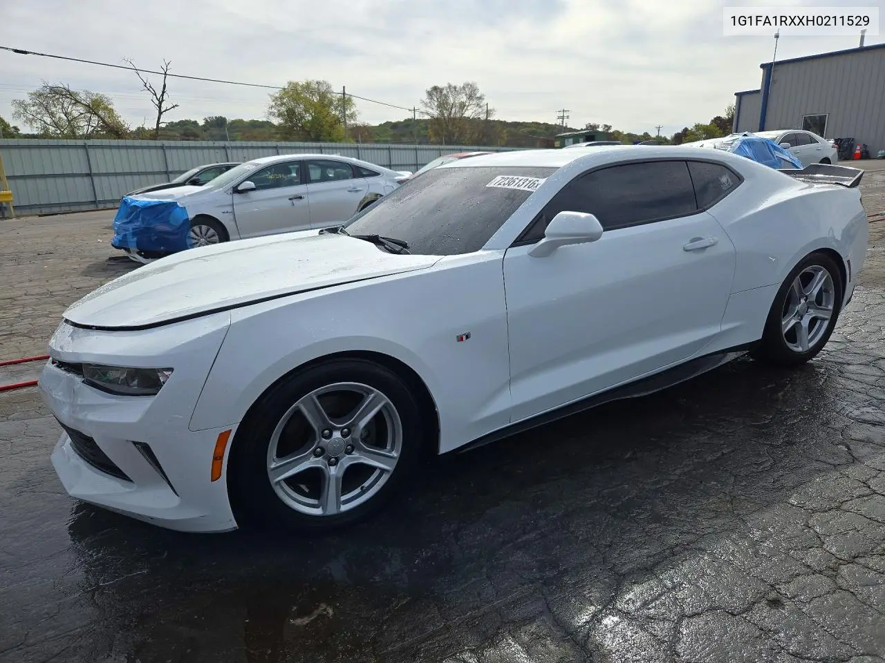 2017 Chevrolet Camaro Ls VIN 1G1FA1RXXH0211529 фото 1