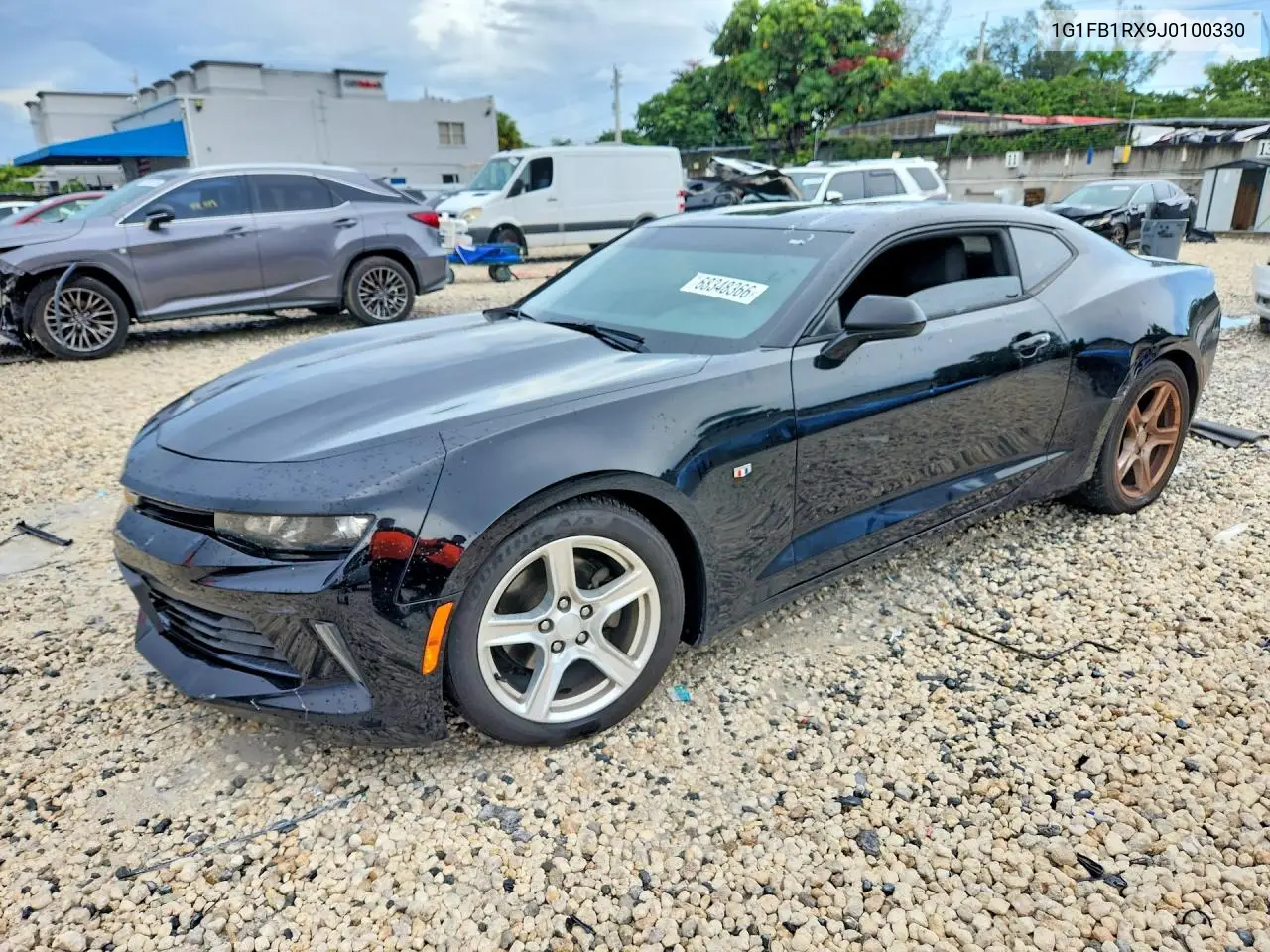 2018 Chevrolet Camaro Lt VIN 1G1FB1RX9J0100330 фото 1