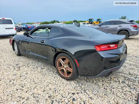 2018 Chevrolet Camaro Lt VIN 1G1FB1RX9J0100330 фото 2