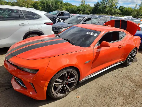 1G1FD1RSXJ0186777 — 2018 Chevrolet Camaro, Передняя часть (Front End), фото до ремонта