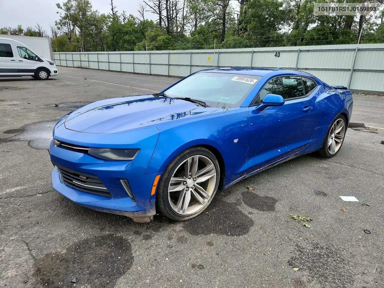2018 Chevrolet Camaro Lt VIN 1G1FB1RS1J0159893 фото 1