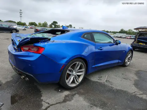 2018 Chevrolet Camaro Lt VIN 1G1FB1RS1J0159893 фото 3