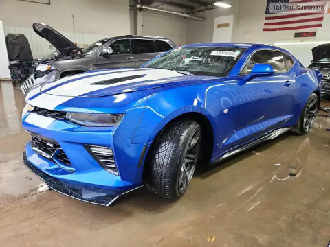 2018 Chevrolet Camaro Ss VIN 1G1FH1R72J0189818 фото 1