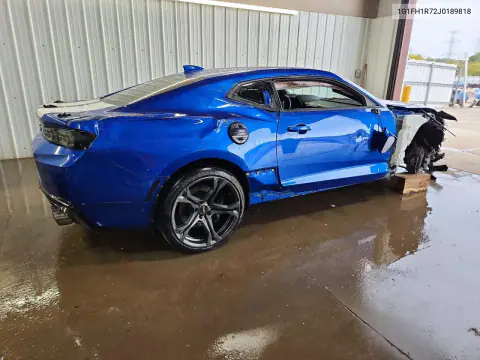 2018 Chevrolet Camaro Ss VIN 1G1FH1R72J0189818 фото 3