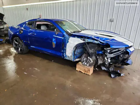 2018 Chevrolet Camaro Ss VIN 1G1FH1R72J0189818 фото 4