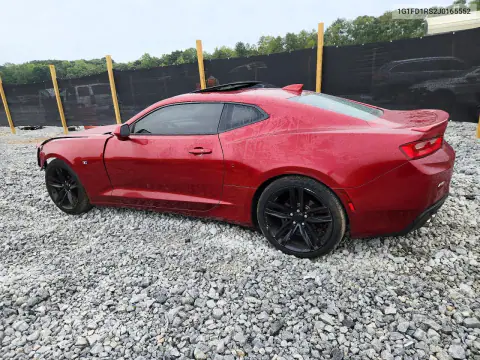 2018 Chevrolet Camaro Lt VIN 1G1FD1RS2J0165552 фото 2
