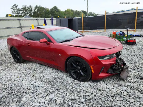 2018 Chevrolet Camaro Lt VIN 1G1FD1RS2J0165552 фото 4